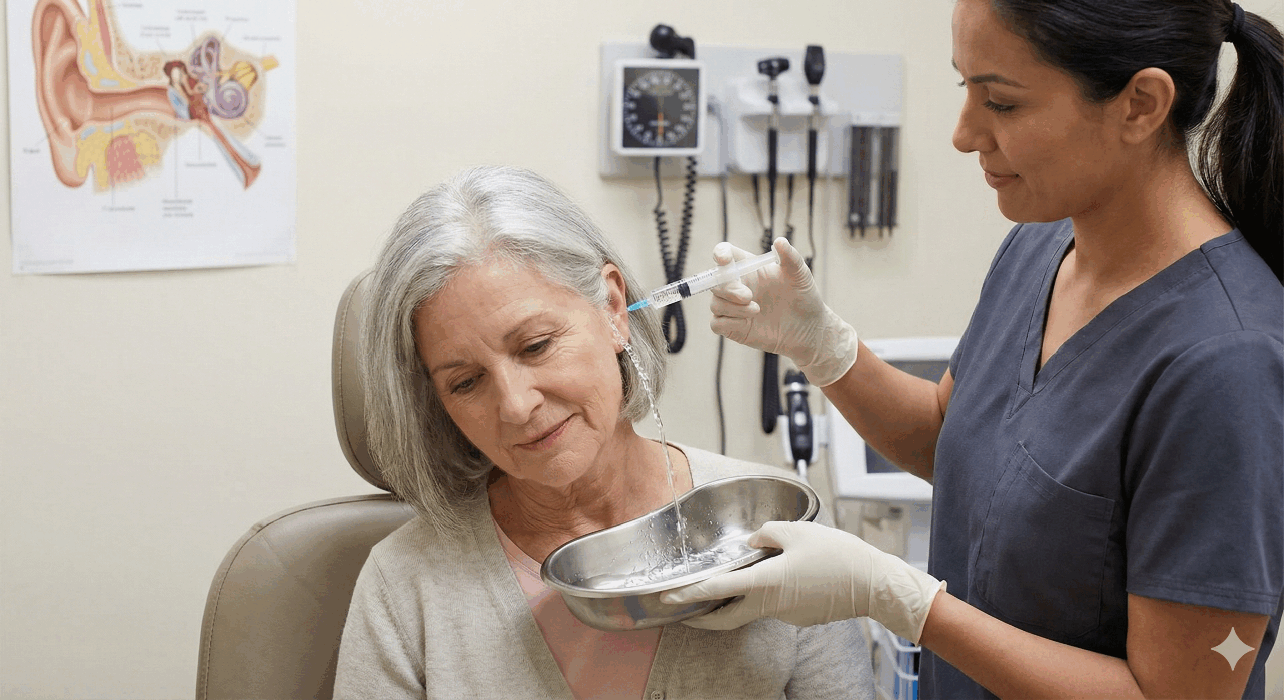 Ear irrigation